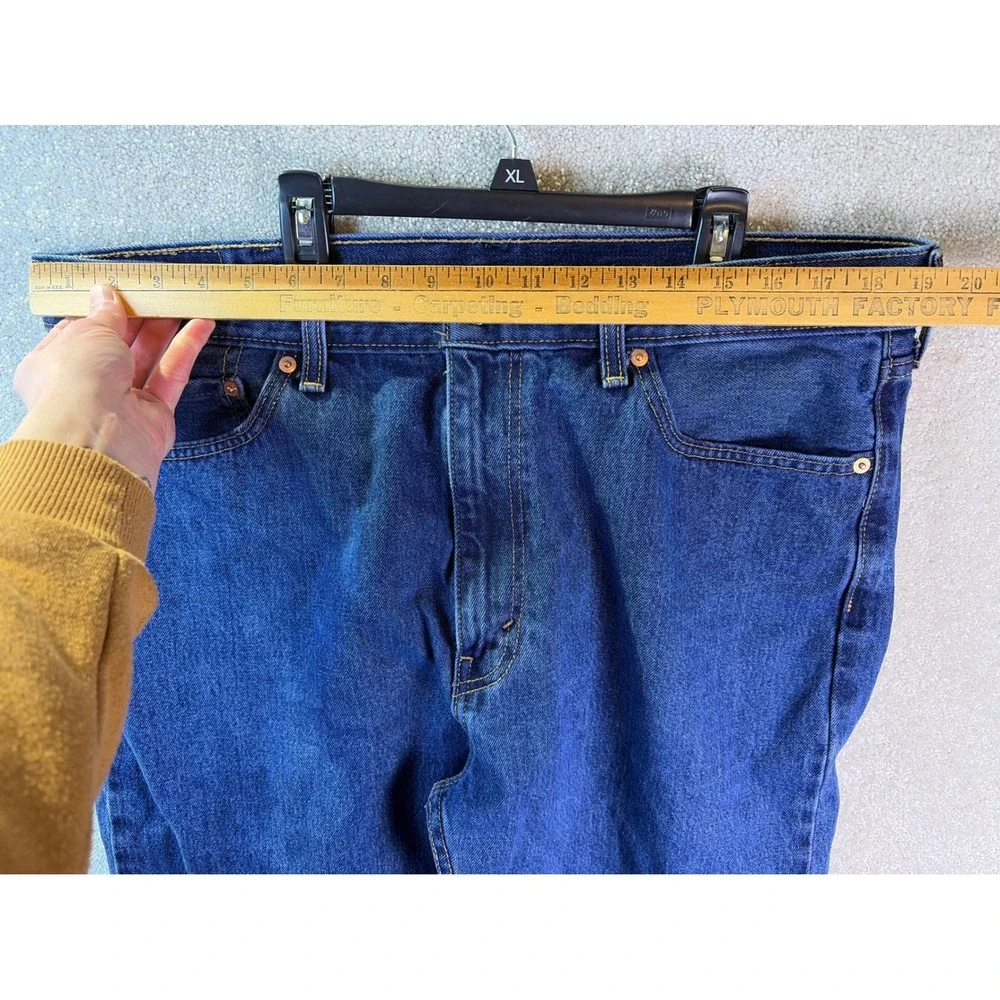 Levi's 505 Jeans Mens 40x30 (Fits 39x30) Blue Straight Fit Denim‎ Pants